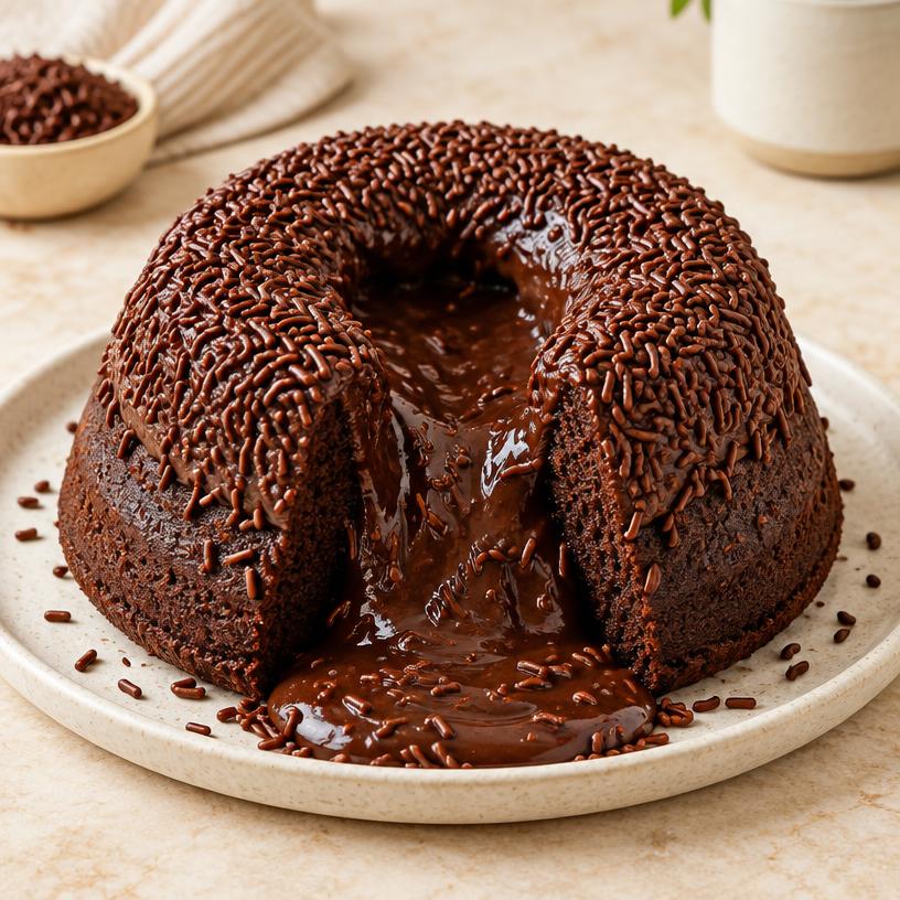 Volcano Cakes