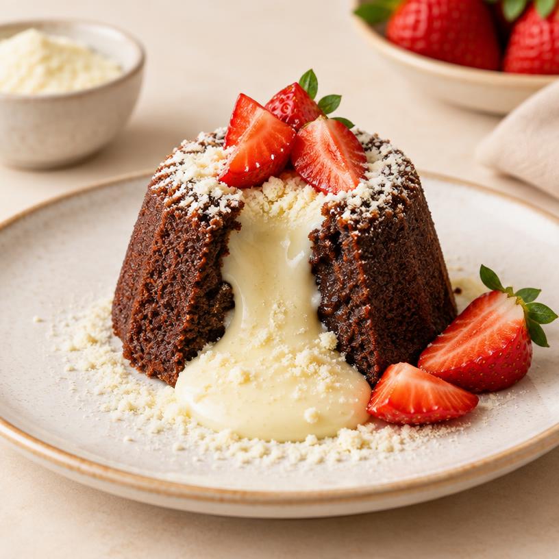 Mini Volcano Cake