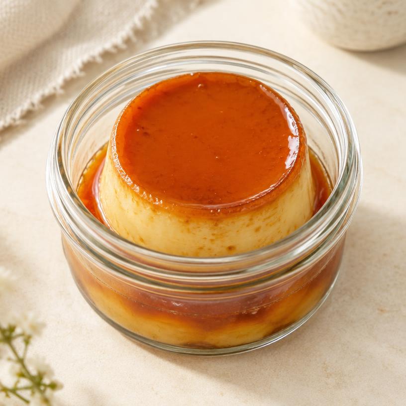 Flan in a Jar